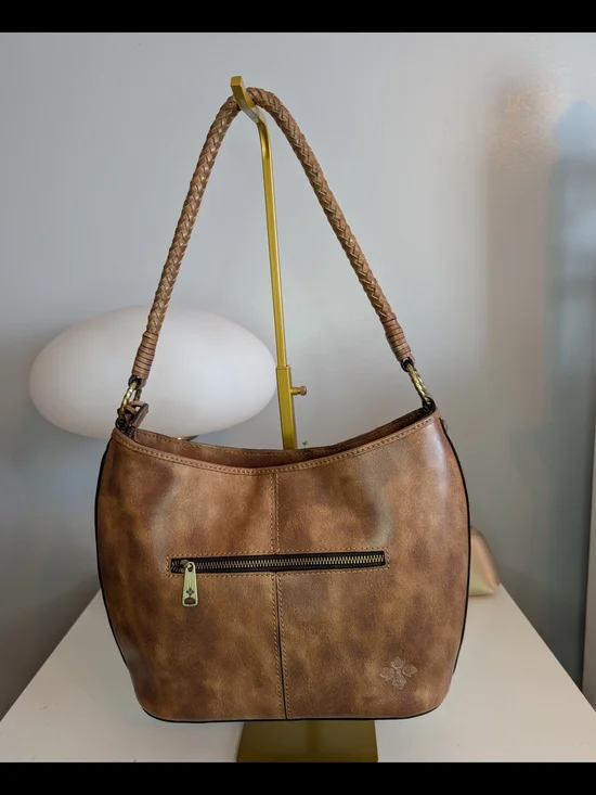 Patricia Nash Castelli Woven Leather Hobo Bag - Like New! - Picture 3 of 12